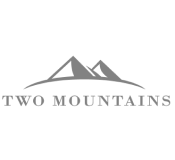 two mountains